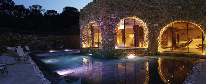 Cerreta Thermal baths in Tuscany